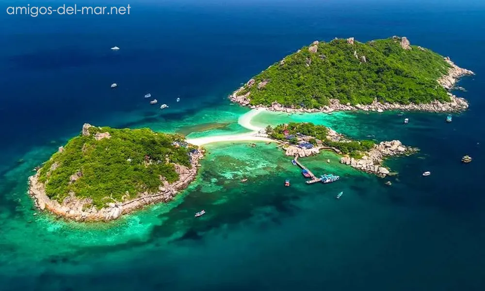 เกาะนางยวน สุราษฎร์ธานี สวรรค์กลางทะเล