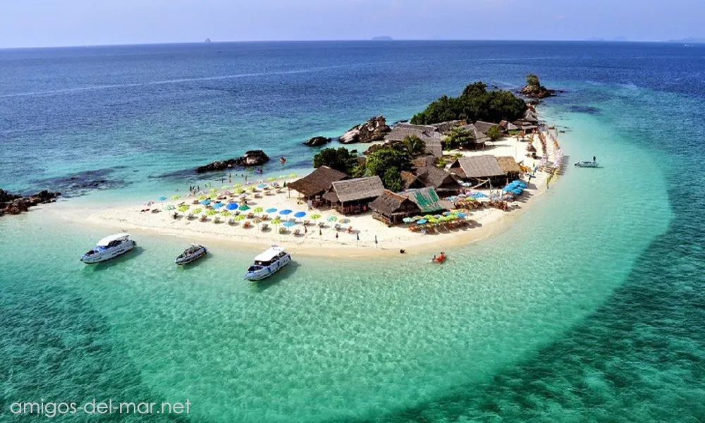 เกาะไข่ พังงา ทะเลสีฟ้าใส